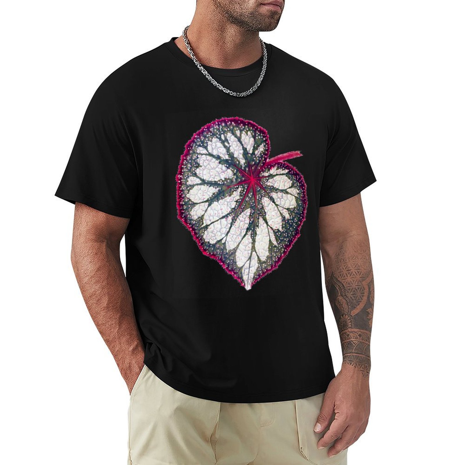 Begonia Rex - Begonia rex T-Shirt Casual Basic Short