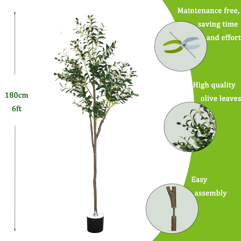 5/6ft Large Artificial Olive P - đánh giá và giá Dracaena Marginata