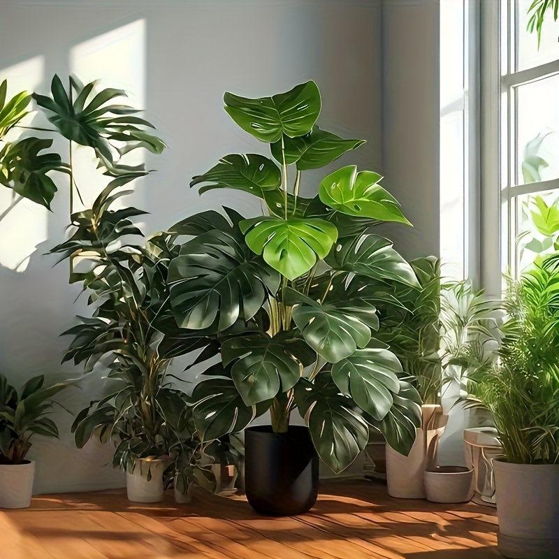 Artificial Monstera Palm Tree  - đánh giá và giá Dracaena Marginata